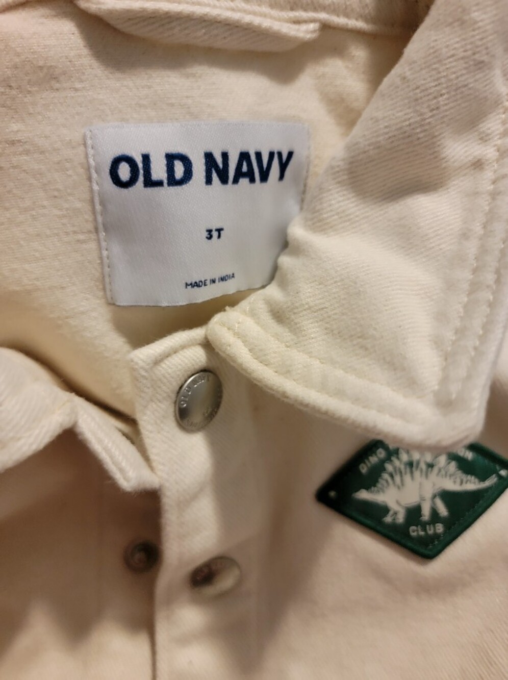 Old Navy Cream Toddler Jacket (3T)